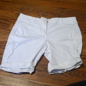 Ann Taylor white shorts